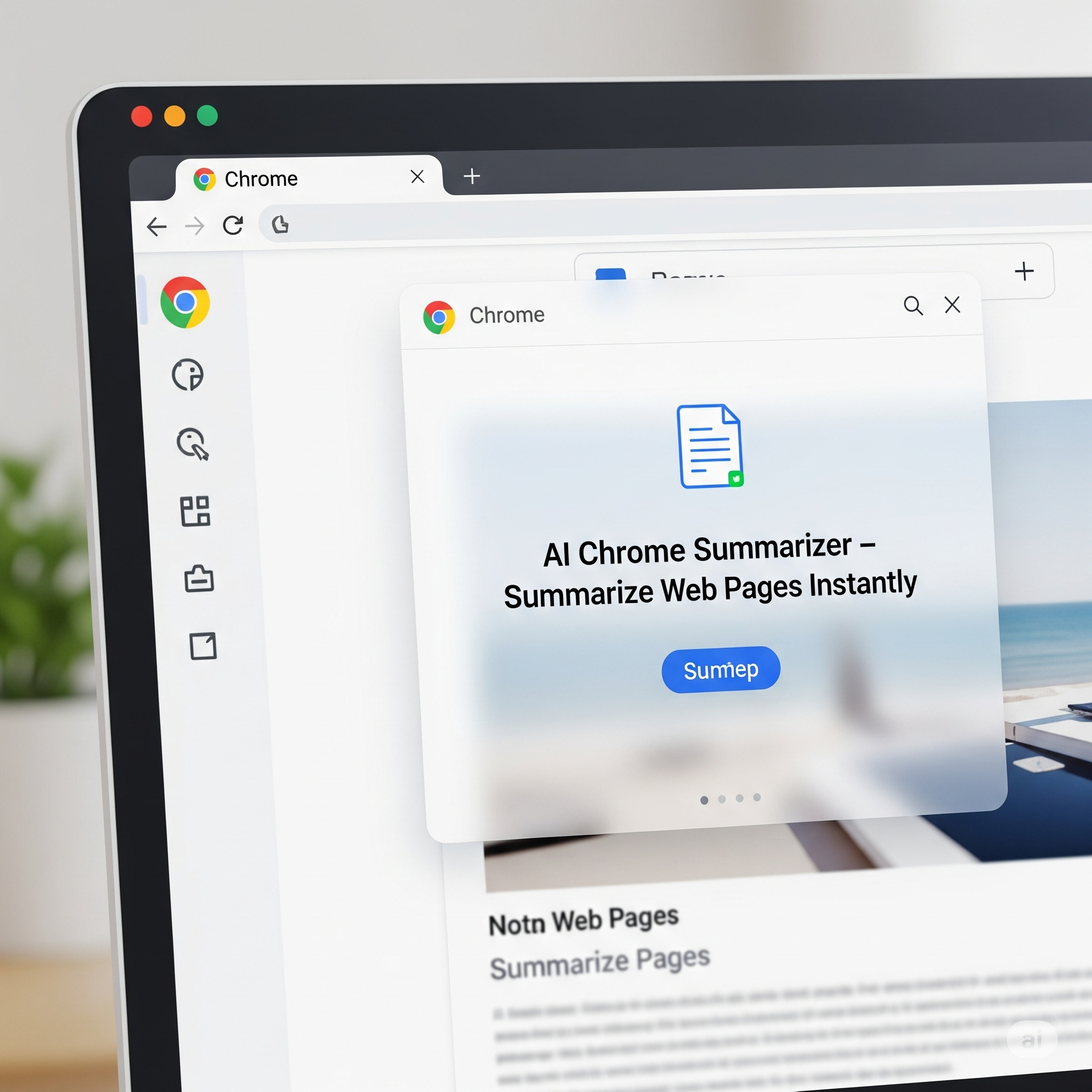 AI Chrome Summarizer
